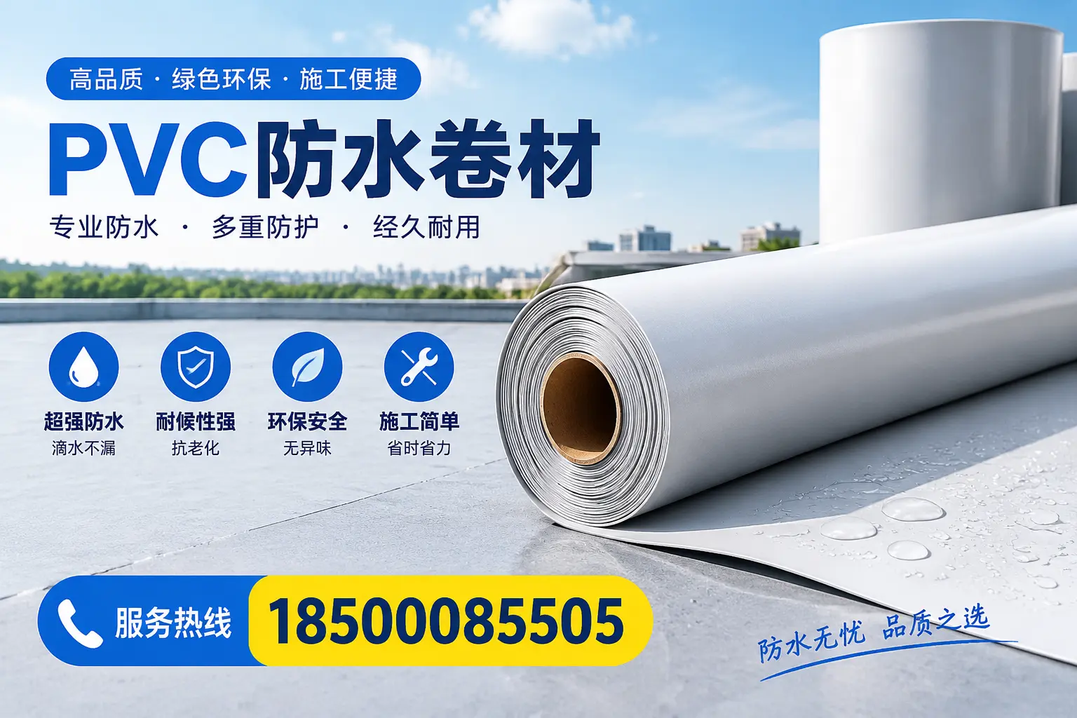 选用PVC防水卷材时需要避开的常见误区,特别是在伊春